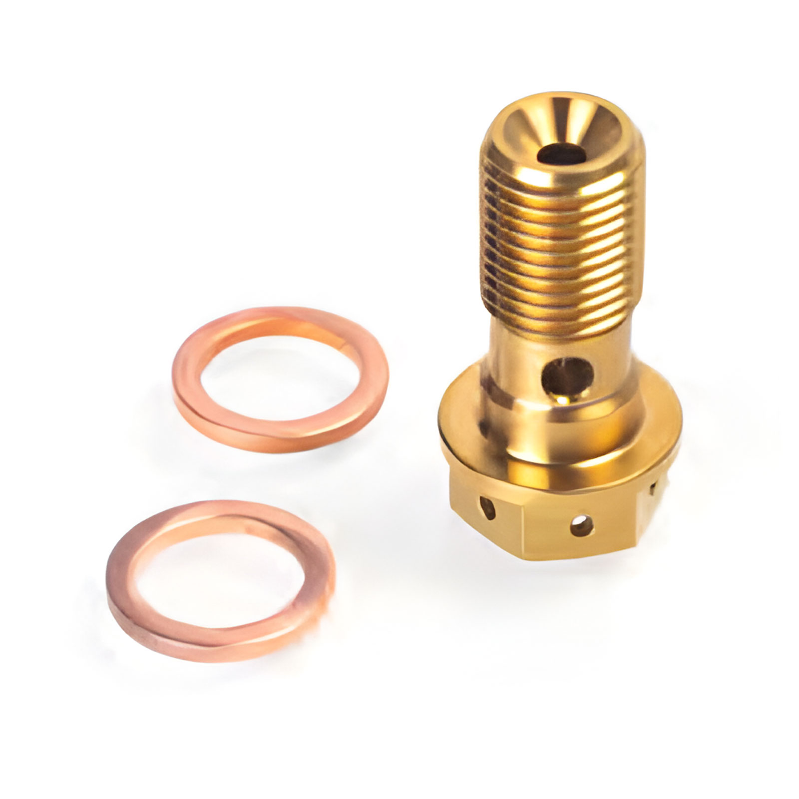 Talos Performance M10 Titanium Single Banjo Bolt Talos Performance M10 Titanium Single Banjo Bolt